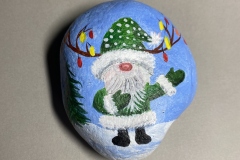 Christmas Forest Gnome with Antlers